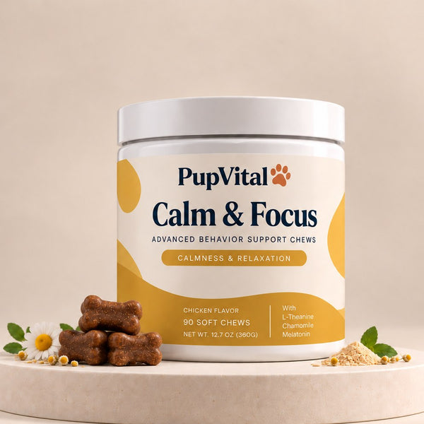 PupVital Calm & Focus for Dogs: Calming Chews